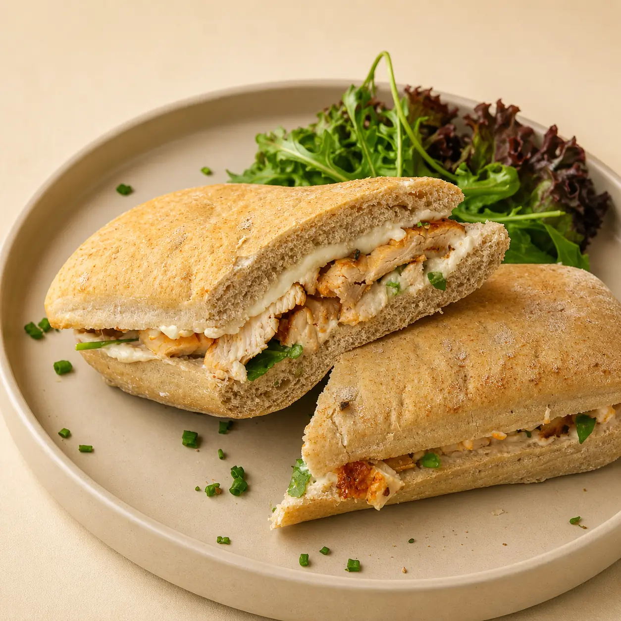 GRILLED CHICKEN CAESAR SANDWICH