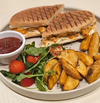 Dynamite fried chicken sandwich