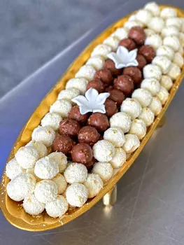 Coconut & Pistachio Truffles