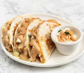 Chicken barbeque Tacos