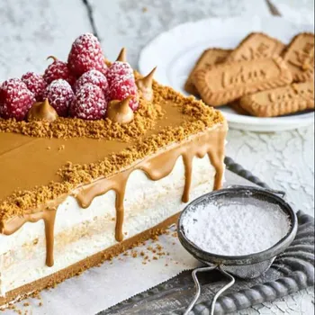 Lotus cheesecake