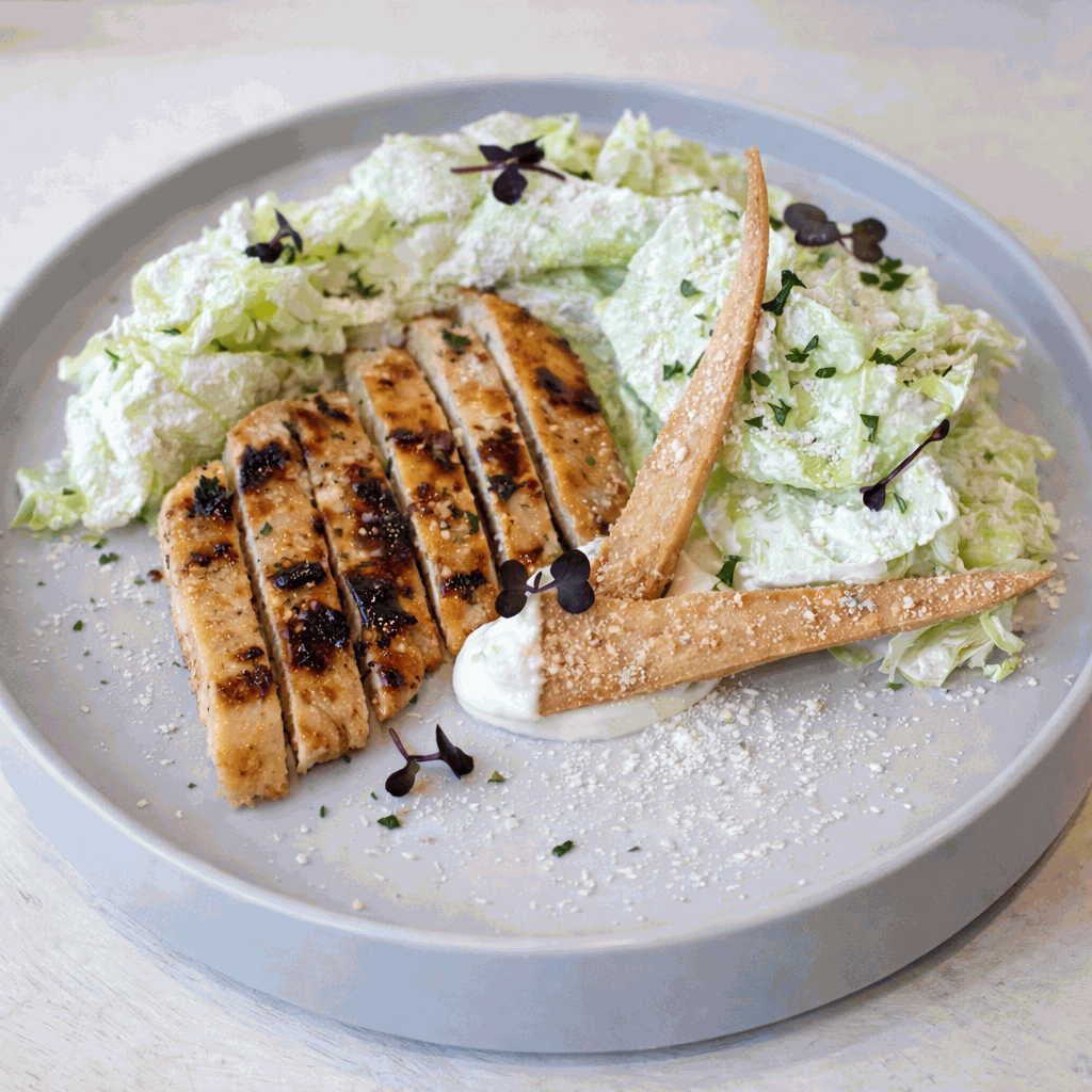 Chicken Caesar salad