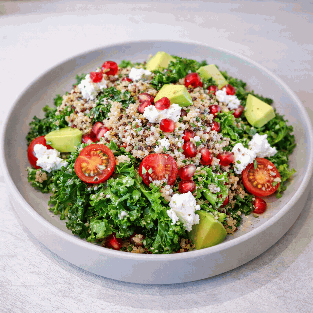 Quinoa kale salad
