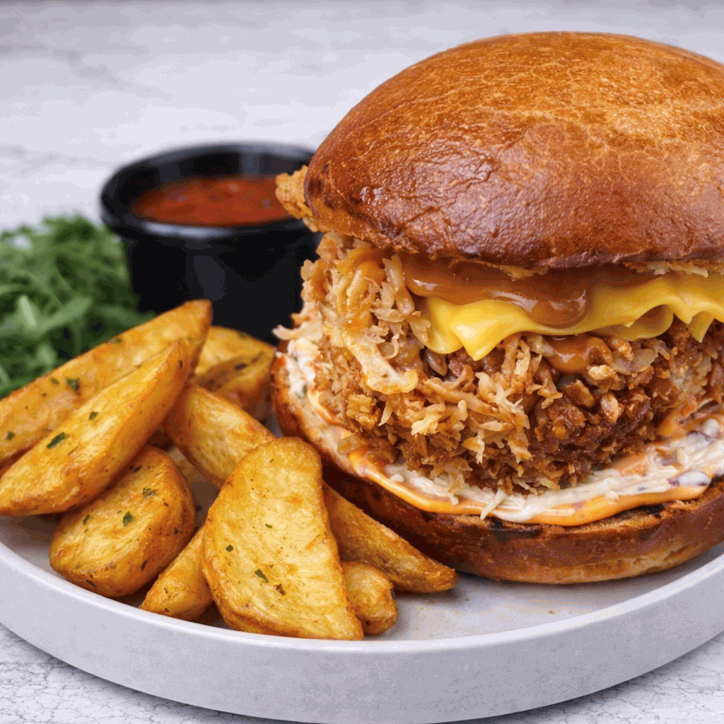 TCC FIRE CHICKEN BURGER