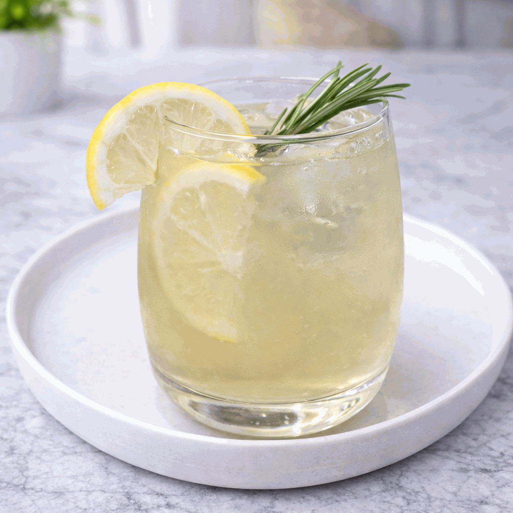 Green Tea Lemon Soda